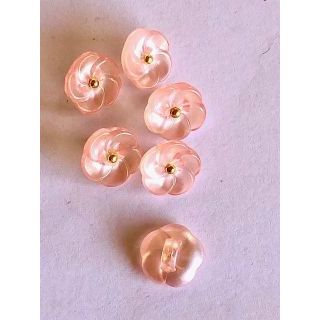 15mm Pretty Pink Buttons (6 shank)