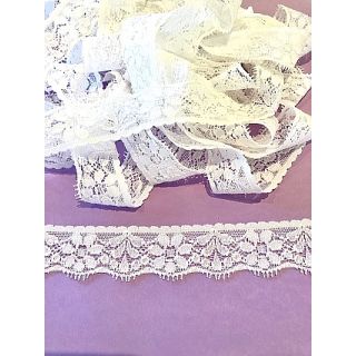 25mm Stretch Lace (10 METRES)