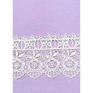60mm Coronation Lace (White)