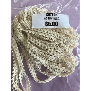 COTTON LACE SPECIAL(Ric Rac) #4(10 Metres)