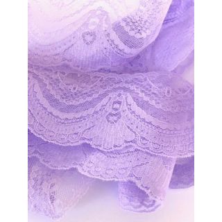 60mm Lavender Vintage Lace (Nylon 10m)