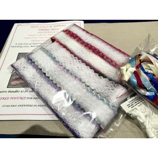 Coat Hanger Lace Gift Pack Special (5 x 10 metres)