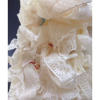 Assorted Flat Nylon Cream Lace