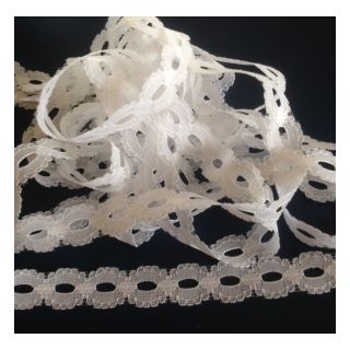 15mm No 4 Insertion Lace (5 metres)