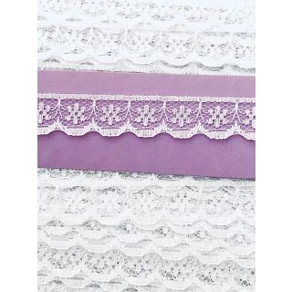 10mm Single Daisy Nylon Lace (Flat 50m)