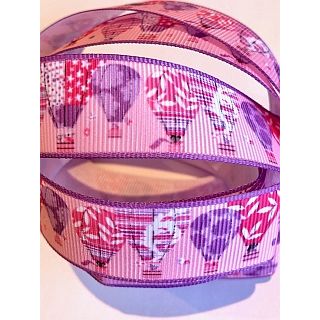 25mm Hot Air Balloon Ribbon (2 metres)