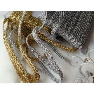 10mm Gold or Silver Trim/4300 (2 metres)
