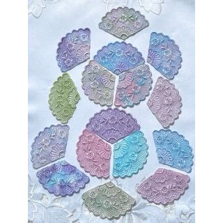 Hand Dyed Fan