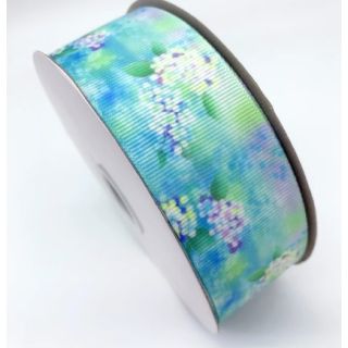 25mm Aqua Japanese Style Ribbon (2 metres)