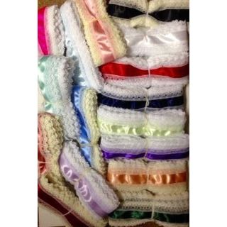 Smocking Lace with Ribbon (5 metres)