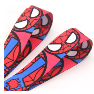 22mm Spiderman Ribbon. (2m)