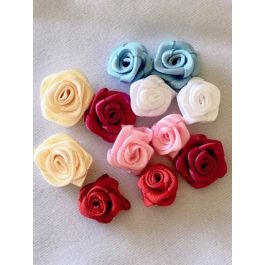 Ribbon Roses (No Leaves)